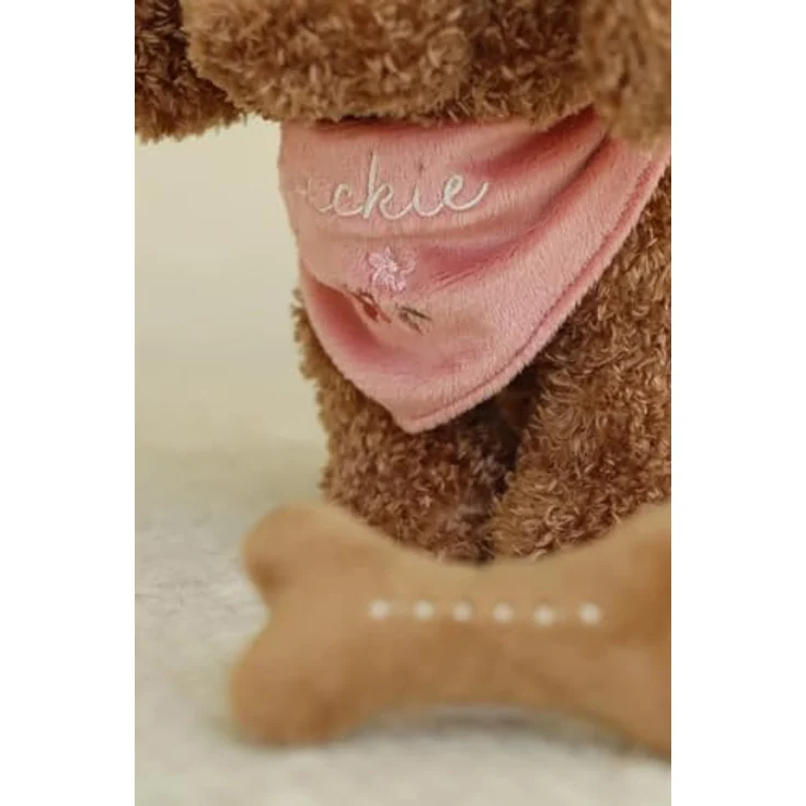 Little Dutch Hund Jackie, Kuscheltier mit Tragetasche und Zubehör, 23 cm, 100% Polyester, waschbar – Bild 3