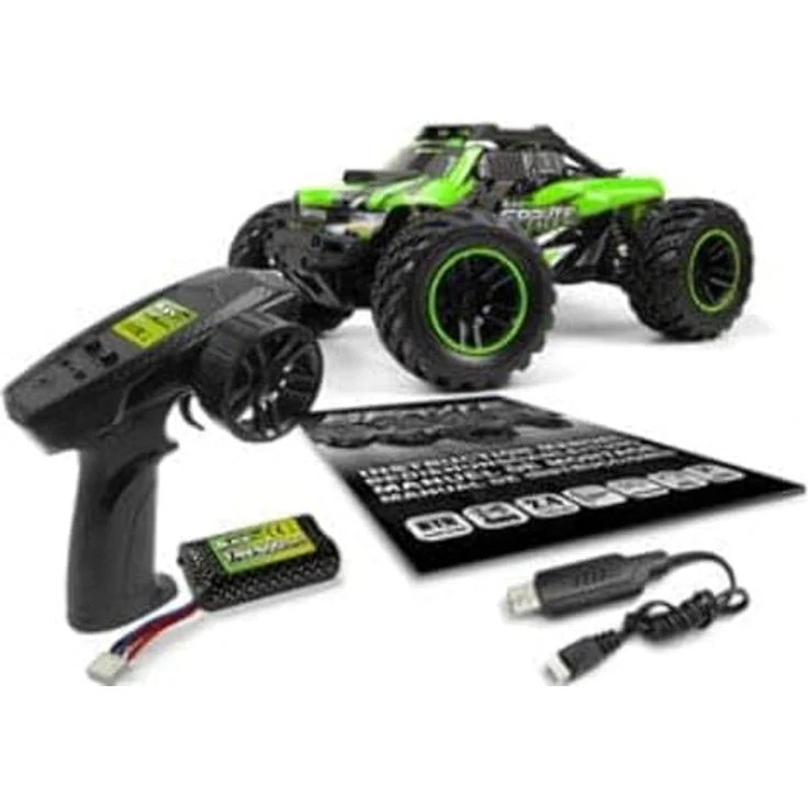 Blackzon Spryte MT 1/20 4WD, RC-Monstertruck mit Allradantrieb und 600mAh Akku, auffällige Lackierung – Bild 5