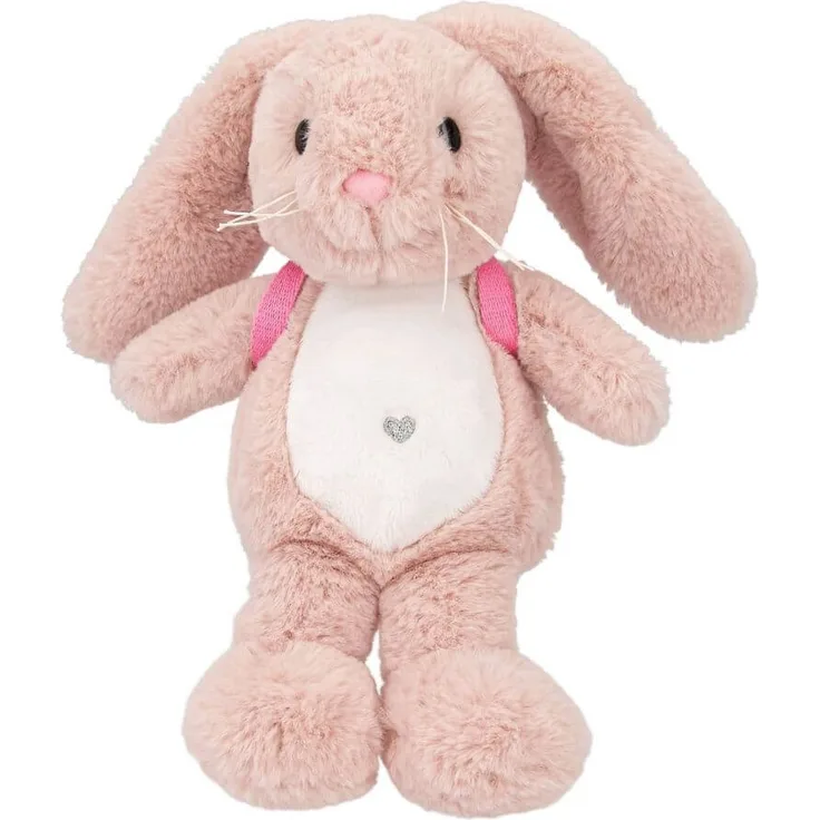 Depesche Plüschfigur Princess Mimi Plüsch Hase Nelly mit Rucksack, rosa