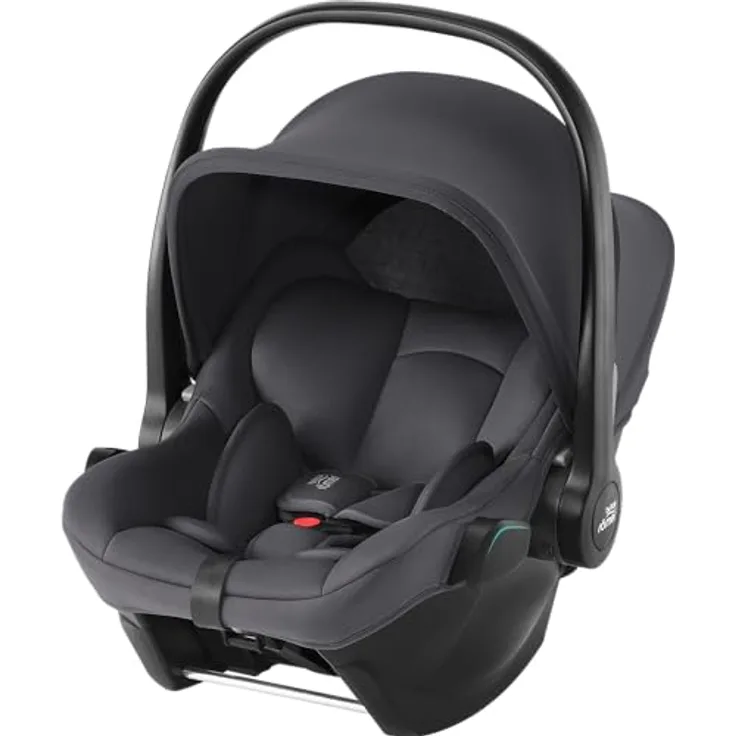 Britax Römer Babyschale BABY-SAFE CORE, i-Size Babyschale für Babys ab Geburt bis 83 cm, extra leicht, Midnight Grey