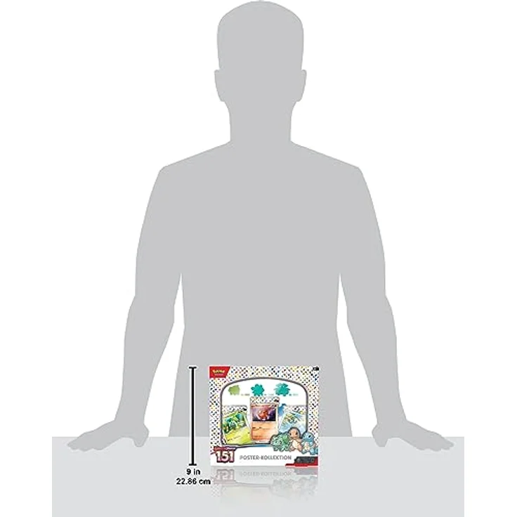 Pokémon-Sammelkartenspiel: Poster-Kollektion Karmesin & Purpur – 151 (3 Boosterpacks & 3 holografische Promokarten) – Bild 5