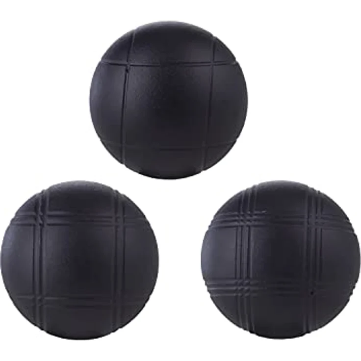 LAGUIOLE Petanque-Set, Boule-Spiele mit 6 Metallkugeln, Zielkugel und magnetischem Kugelfang – Bild 3