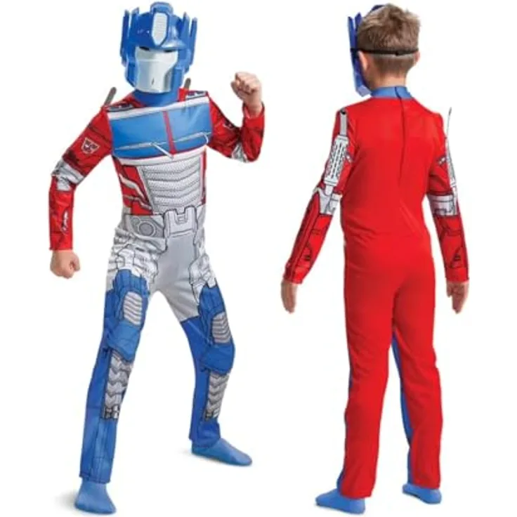 Disguise Optimus Eg Fancy Dress, Kinderkostüm für Jungen, Größe M