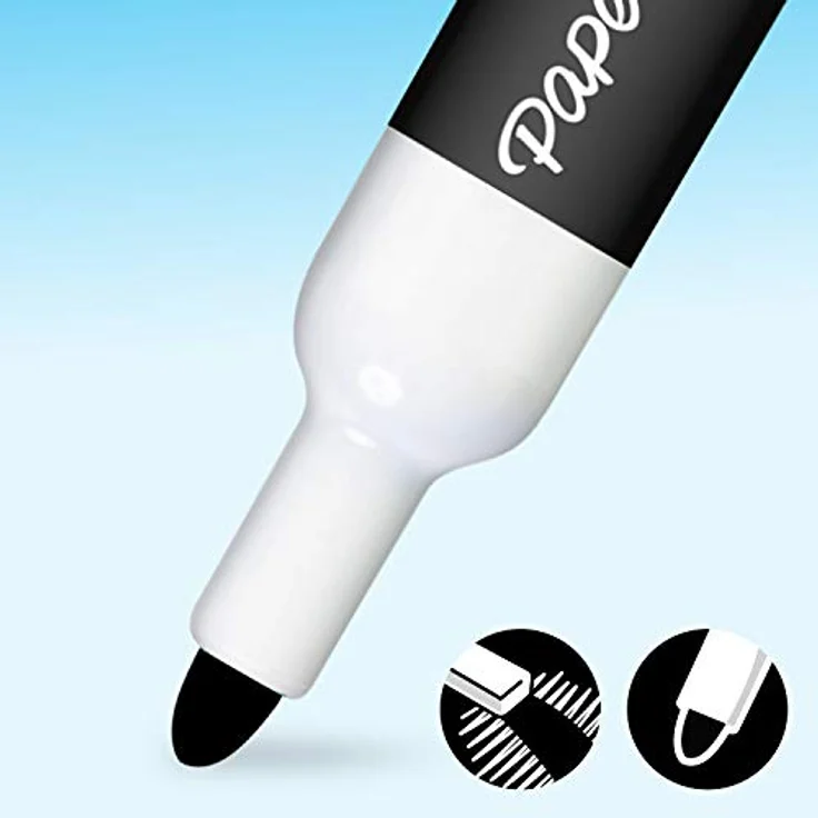 PAPER MATE | Geruchsarme Whiteboard-Marker | Patronenspitze | farblich sortiert | 4 Stück – Bild 2