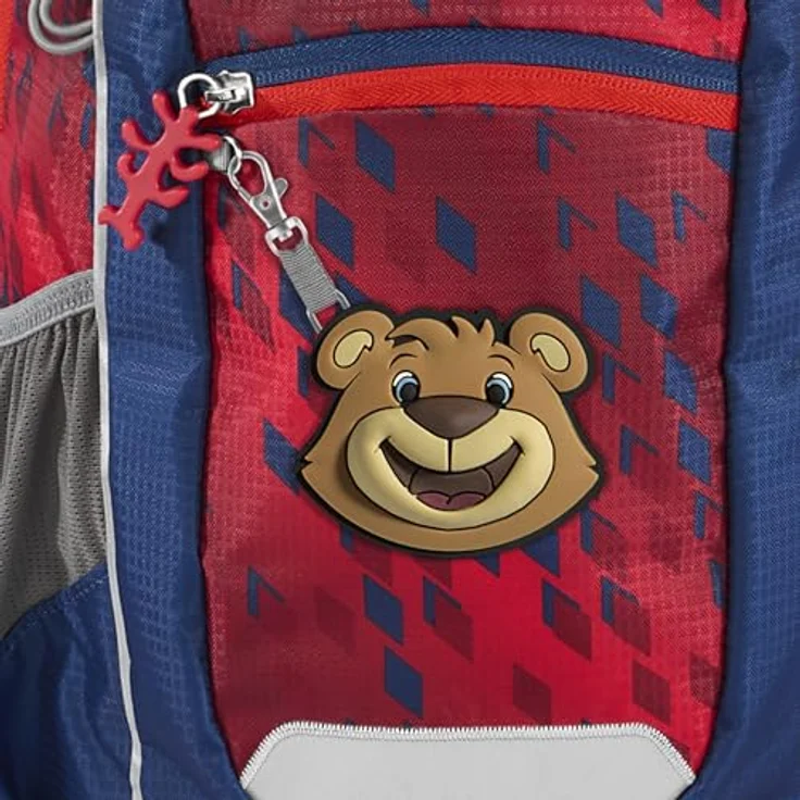 Step by Step Rucksack-Set KIGA Maxi FC Bayern Berni, ergonomischer Mini-Rucksack mit separatem Innenfach, für Kita & Kindergarten, 10 l, rot – Bild 5
