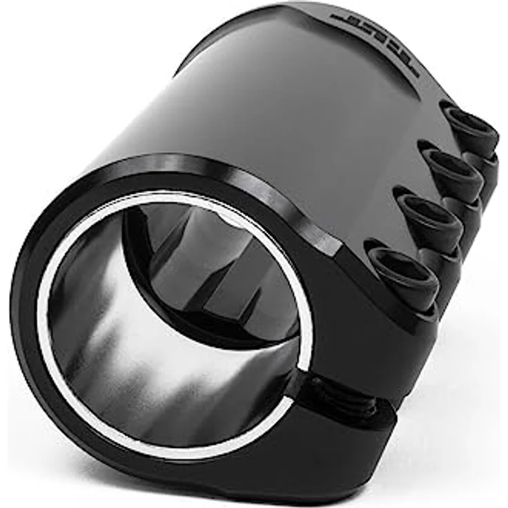 Tilt Tilt Rigid SCS Stunt-Scooter Clamp 32/35 Schwarz - Extrem kräftige Quad-Clamp mit SCS-Compression, Aluminium, inklusive Shim und Bolzen, Innendurchmesser 32/35mm – Bild 5