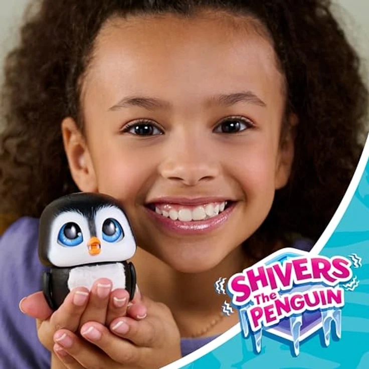 Just Play furReal Handfuls - Shivers der Pinguin, Sammelfigur mit über 50 Geräuschen und Bewegungen, 9 cm, für Kinder ab 4 Jahren – Bild 2