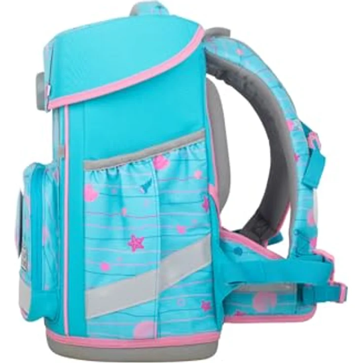 SCHOOL-MOOD® Schulrucksack Champion (Set, 7-tlg., 21 Liter, für Grundschule, recyceltes Material, ergonomisch) – Bild 3