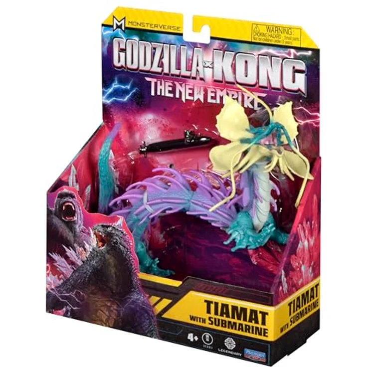 Godzilla THE NEW EMPIRE - KONG Tiamat 15 cm Sammelfigur mit U-Boot-Zubehör und detaillierter Gestaltung – Bild 5