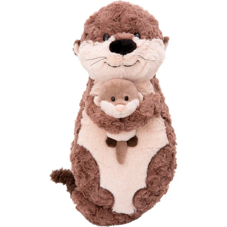 Nici Kuscheltier Otter Oda & Odalina, 40 cm, figürlich, recyceltes Material (Global Recycled Standard) – Bild 1