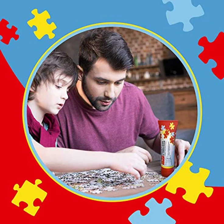 Trefl 90721 - Puzzle-Kleber, Puzzle Glue & Conserver mit Schwammapplikator, 70 ml – Bild 3