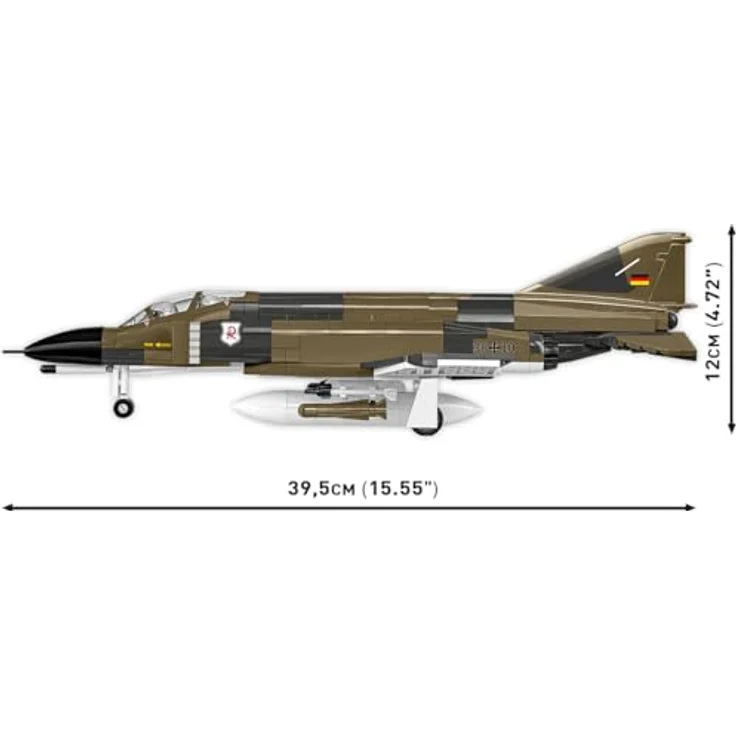 COBI F-4F Phantom II, Modellflugzeug aus Bausteinen made in EU – Bild 4