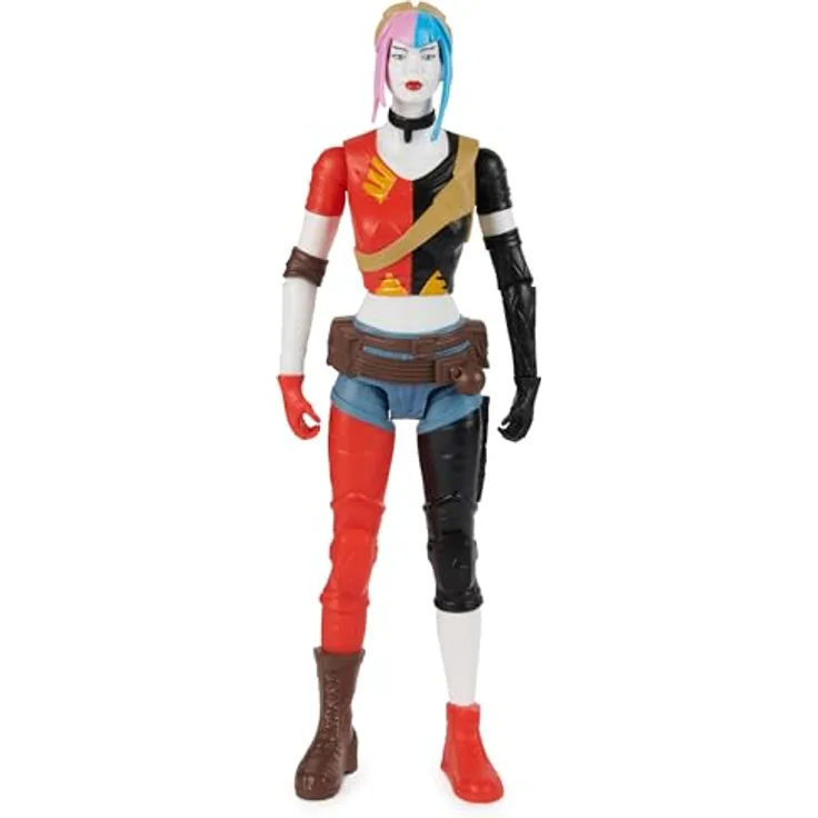 DC Comics Harley-Quinn Actionfigur, 30 cm bewegliches Sammelspielzeug mit 11 Gelenkpunkten für Jungen und Mädchen ab 3 Jahren