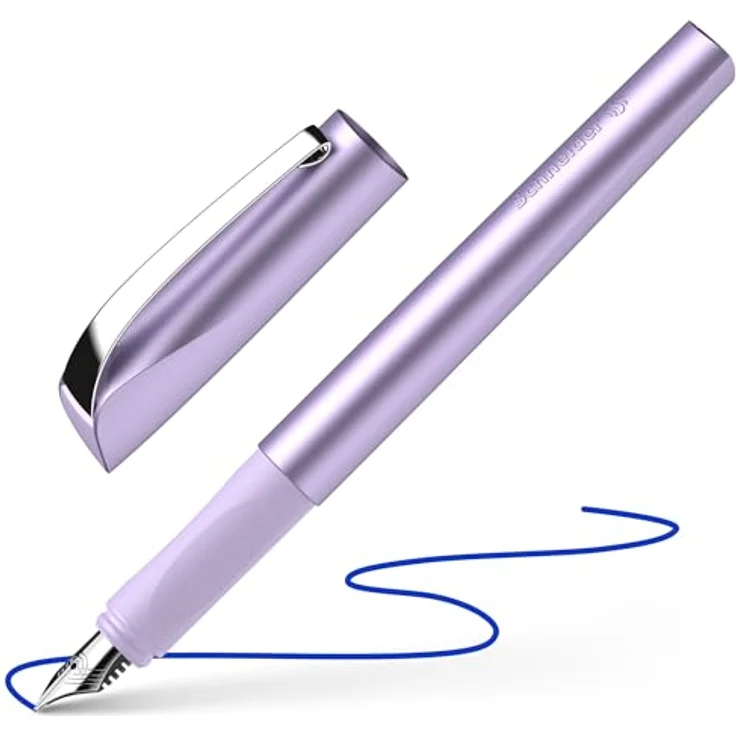 SCHNEIDER Füllhalter Ceod Shiny, ergonomischer Füller mit Edelstahlfeder M, lilac – Bild 1