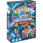 Jumbo Spiel des Wissens Rund um die Welt, Kartenspiel mit 600 Fragen für 2-4 Spieler ab 8 Jahren