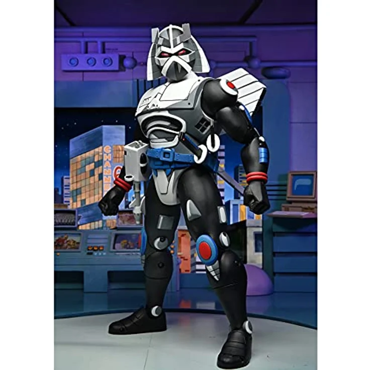 Teenage Mutant Ninja Turtles Ultimate Chrome Dome, 17,8 cm große Actionfigur aus Cartoon-Serie, Sammelfigur – Bild 4