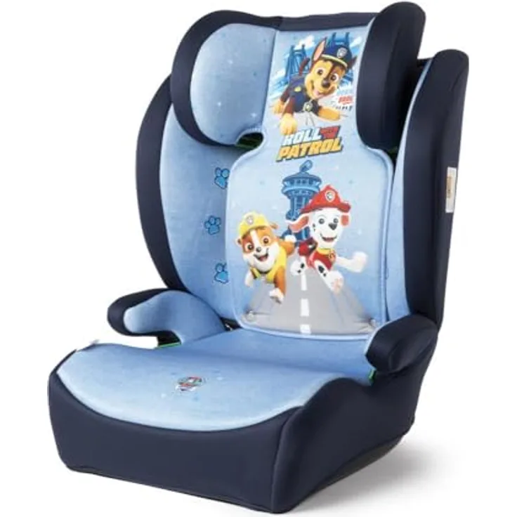 Disney Paw Patrol Kindersitz mit Chase, Rubble und Marshall, sicherer Autokindersitz für Kinder