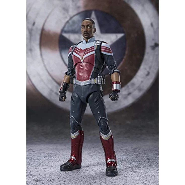 TAMASHII NATIONS - Der Falcon und der Wintersoldat - S.H.Figuarts Actionfigur, 15 cm – Bild 2