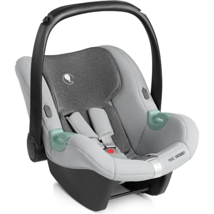 ABC Design Babyschale Tulip i-Size inkl. Sonnenverdeck & Sitzverkleinerer - Pearl, ab Geburt bis 15 Monate, 45 cm - 85 cm – Bild 1