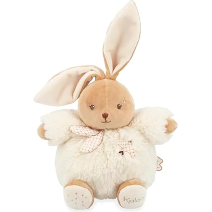 Kaloo Kuscheltier Hase, Plüsch Creme, extra weich und nachhaltig, 17 cm – Bild 2