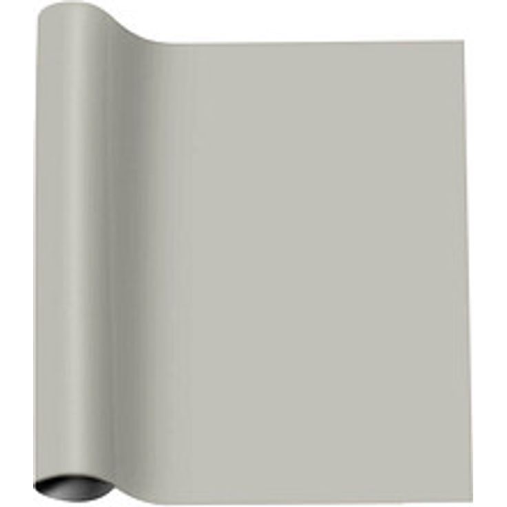 plottiX SpeedFlex Aufbügelfolie grau, Flex-Folie 32,0 x 50,0 cm für schnelles Aufpressen bei niedrigen Temperaturen