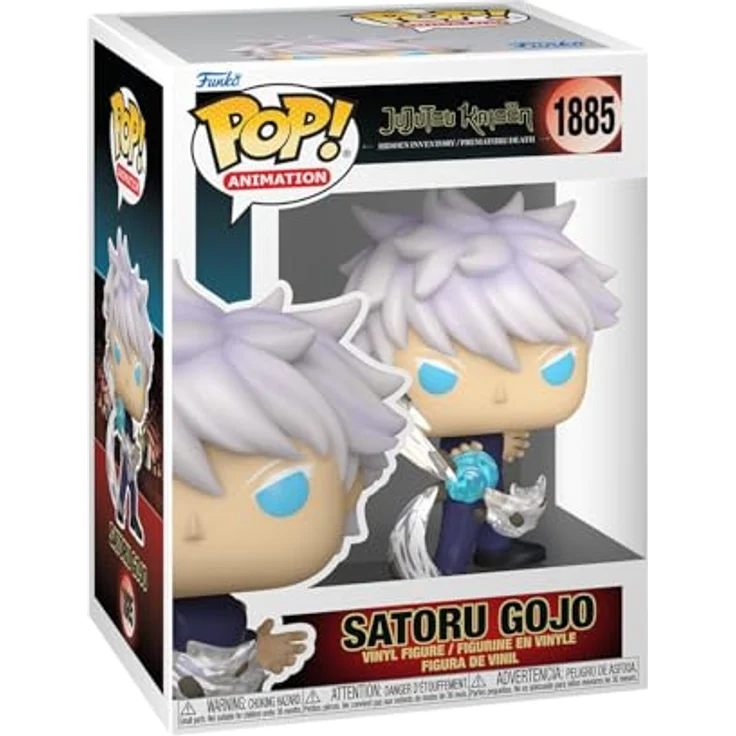 Funko Pop! Animation: JJK - Satoru Gojo - Vinyl-Sammelfigur, ca. 9,5 cm - Offizielle Handelsware für Jujutsu Kaisen Fans - Geschenkidee für Kinder und Erwachsene – Bild 1