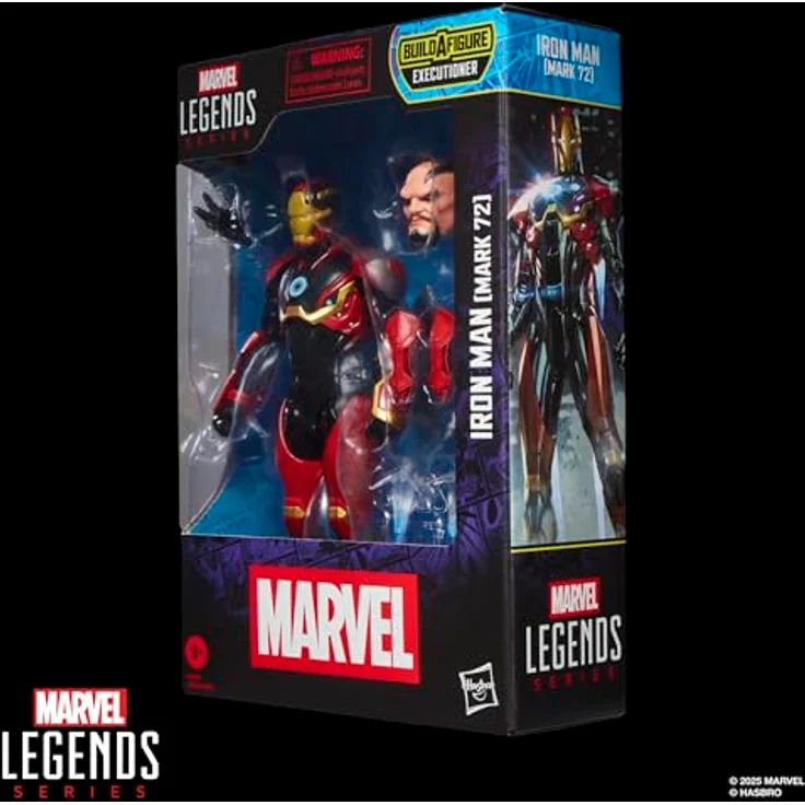 Marvel Legends Series Iron Man (Mark 72), Action-Figur mit 6 Accessoires und 15 cm Höhe – Bild 3