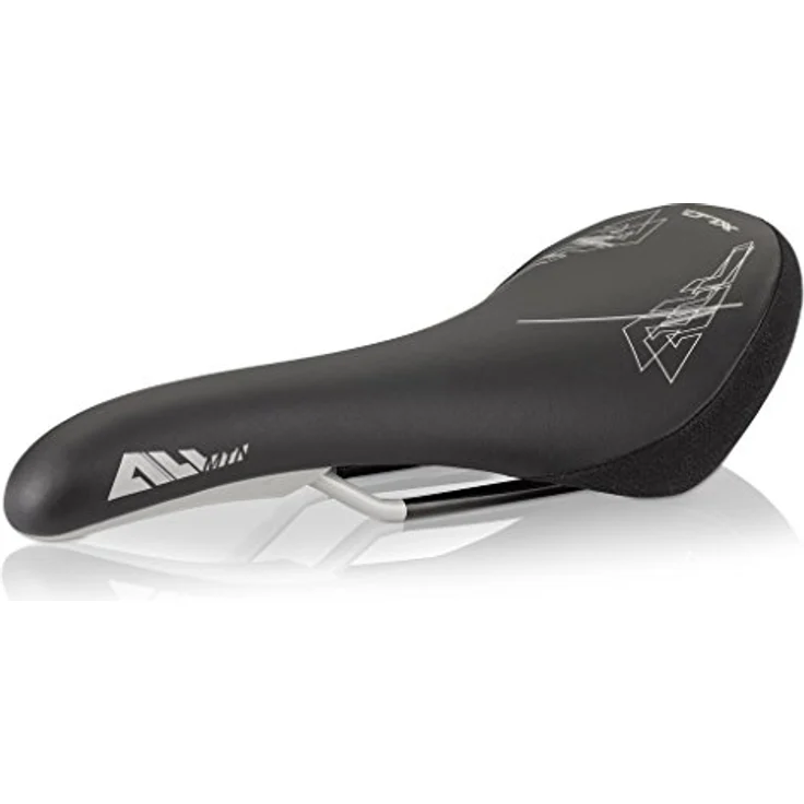 XLC SA-M01 Fahrradsattel, Schwarz/Grau, 282 x 135 mm