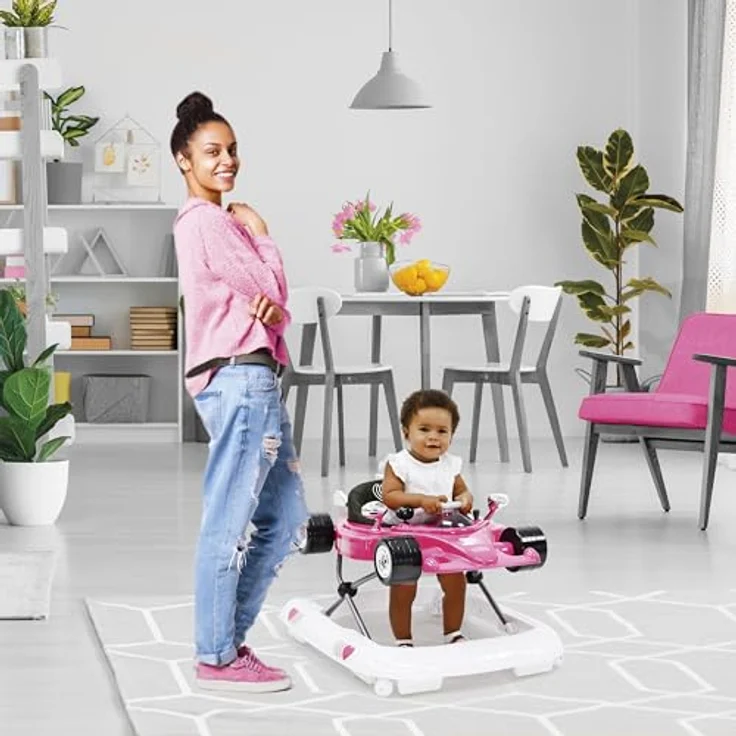 Asalvo Baby Walker Hamilton, rosa - Lauflernhilfe, Spielen, Rosa – Bild 2