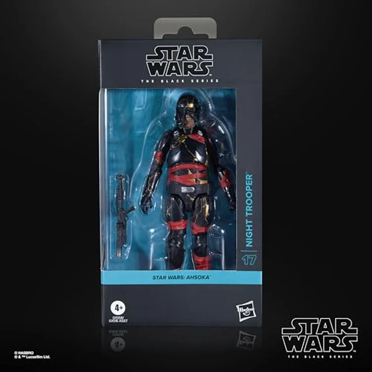 Star Wars The Black Series Night Trooper, Premium Action-Figur aus Star Wars: Ahsoka, 15 cm mit Blaster und beweglichen Teilen – Bild 2