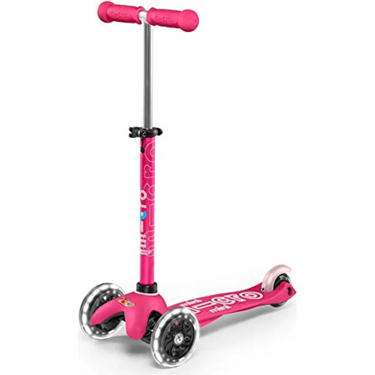 Mini Micro Deluxe mit LED Räder Pink – Bild 2