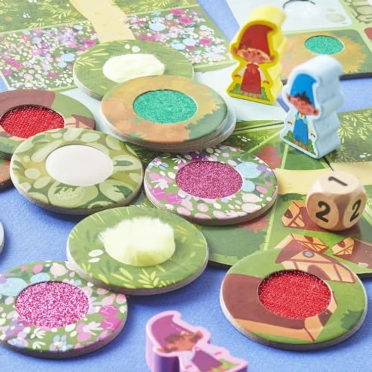 Auzou Fühl und weg! Brettspiel für Waldelfen mit Tastlauf und Fühlplättchen – Bild 11