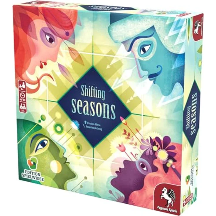 Pegasus Spiele 59071G Shifting Seasons (Edition Spielwiese) - Langlebigkeit, flexible Gestaltung, hochwertige Materialien – Bild 3
