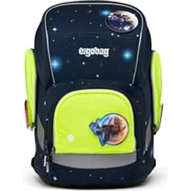 ergobag Fluo LED Zip-Set Gelb – Bild 6
