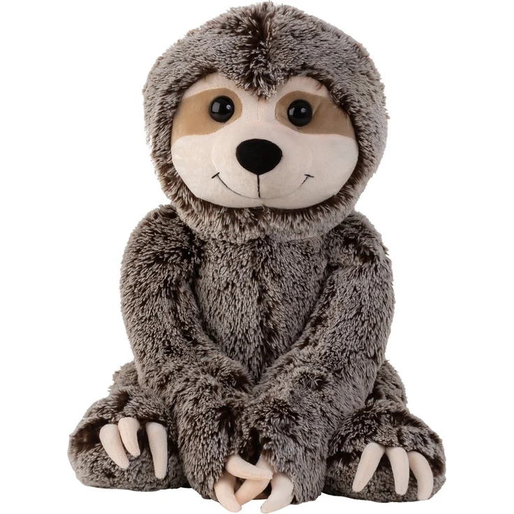 Geschenkestadl Faultier 60 cm Kuscheltier hängend mit Kletthänden, aus 100 % Polyester, perfekt zum Entspannen