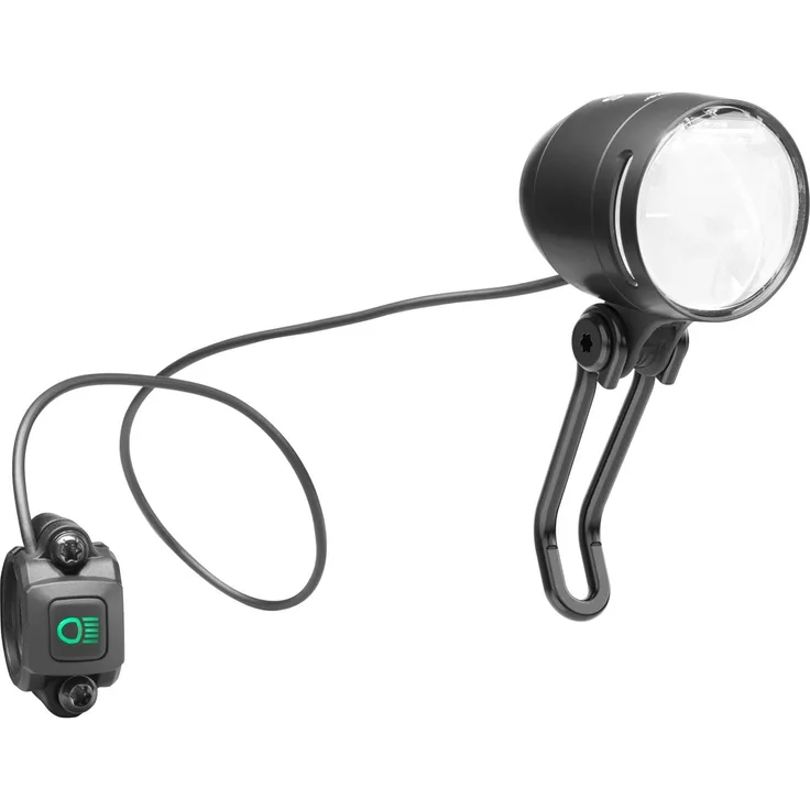 Busch & Müller, LED-Scheinwerfer LUMOTEC IQ-XS, 100 lm, 150 lm, schwarz