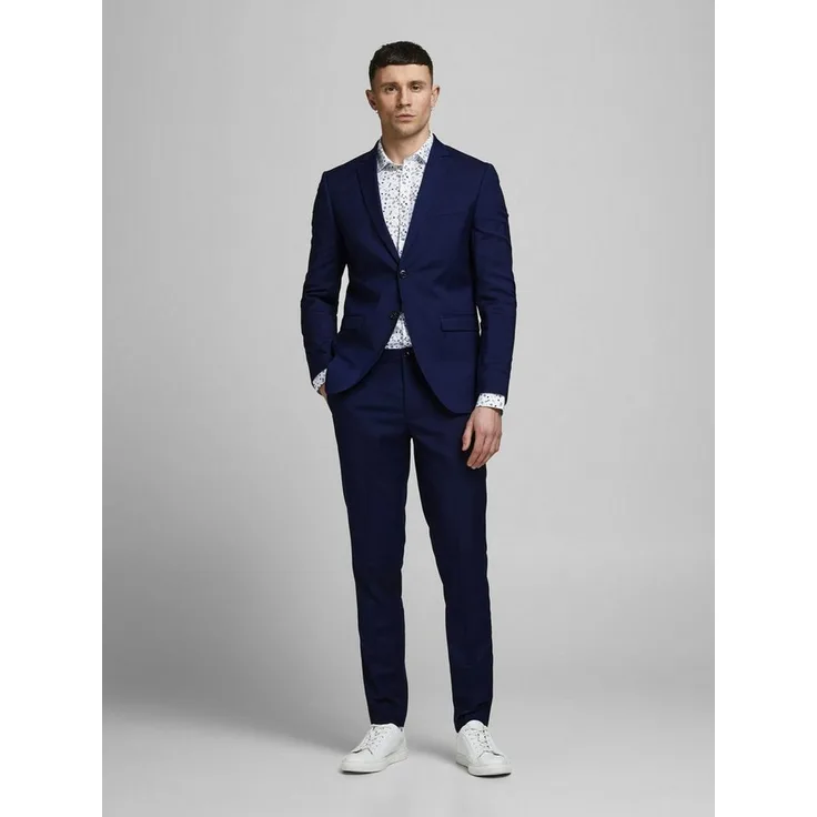 Jack & Jones Anzug Franco (2-tlg), Premium Suit in Blue