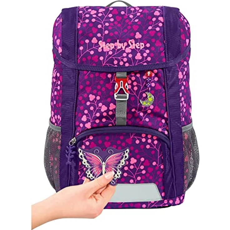 Step by Step KID SHINE Kinderrucksack-Set Butterfly Night Ina – Bild 7