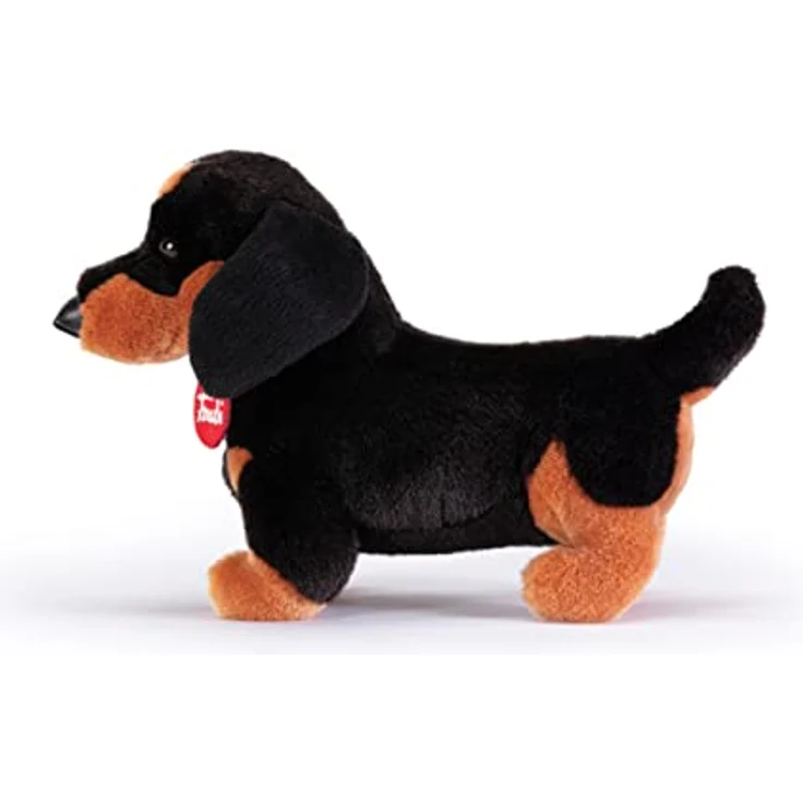 Trudi Dachshund Leo Plüschtier, Weiches Kuscheltier für Kinder und Erwachsene, 11x19x25 cm, Modell 22336, Maschinenwaschbar – Bild 2