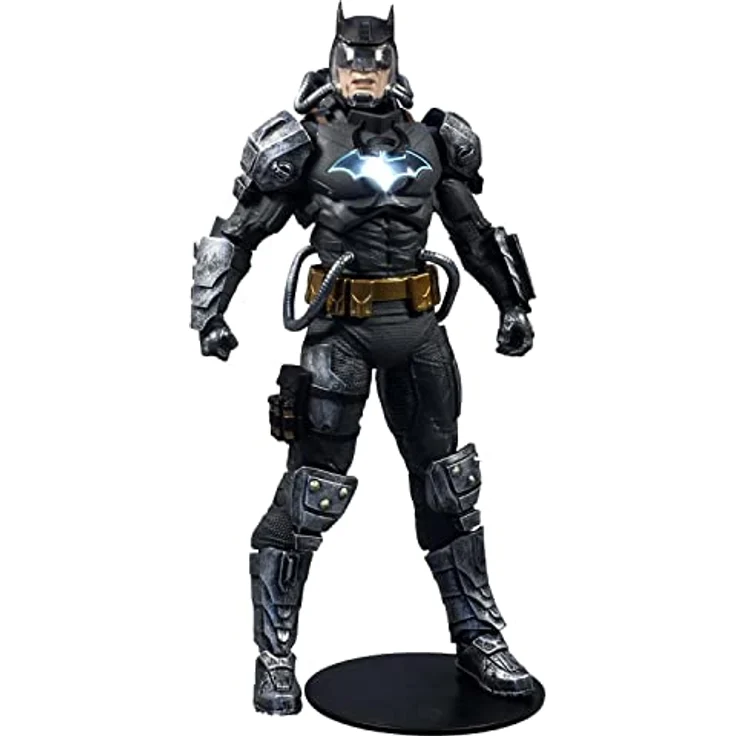 McFarlane DC Multiverse Actionfigur Batman Hazmat Suit, 18 cm, mit LED Leuchtfunktion und 22 Artikulationspunkten – Bild 1