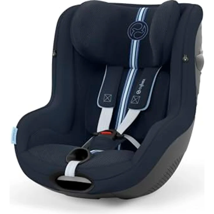 Cybex Sirona G I-Size Plus, Reboard Kindersitz für Kinder ab 61 cm bis 105 cm, Ocean Blue – Bild 4