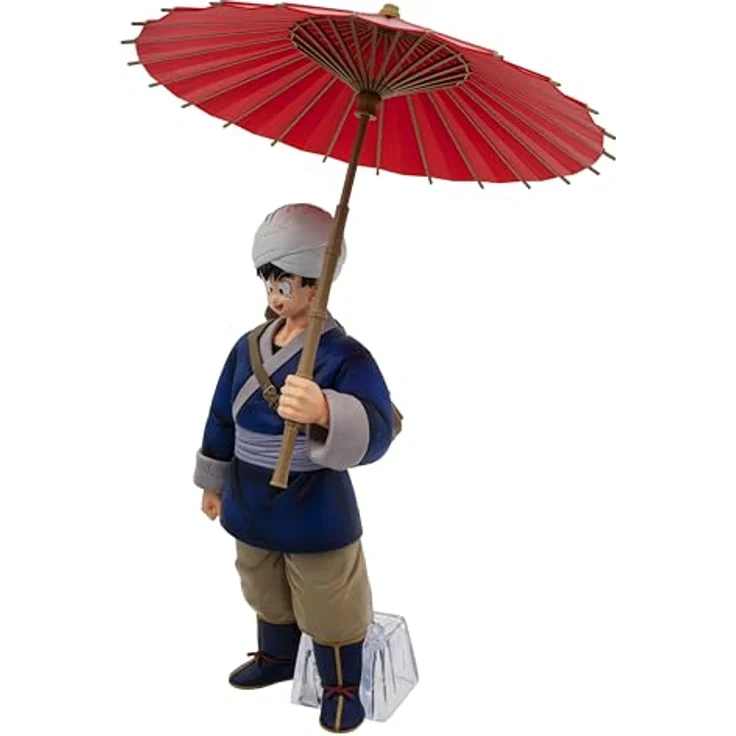 Ichibansho Figure Bandai Spirits Ichibansho - Dragon Ball - Son Goku (Fierce Fighting!! World Tournament), Sammelfigur - Dynamische Pose, ca. 23,9 cm, offizielles Bandai Namco Label, nordamerikanische Verbraucherproduktsicherheitsvorschriften - Farbe: Mehrfarbig – Bild 2