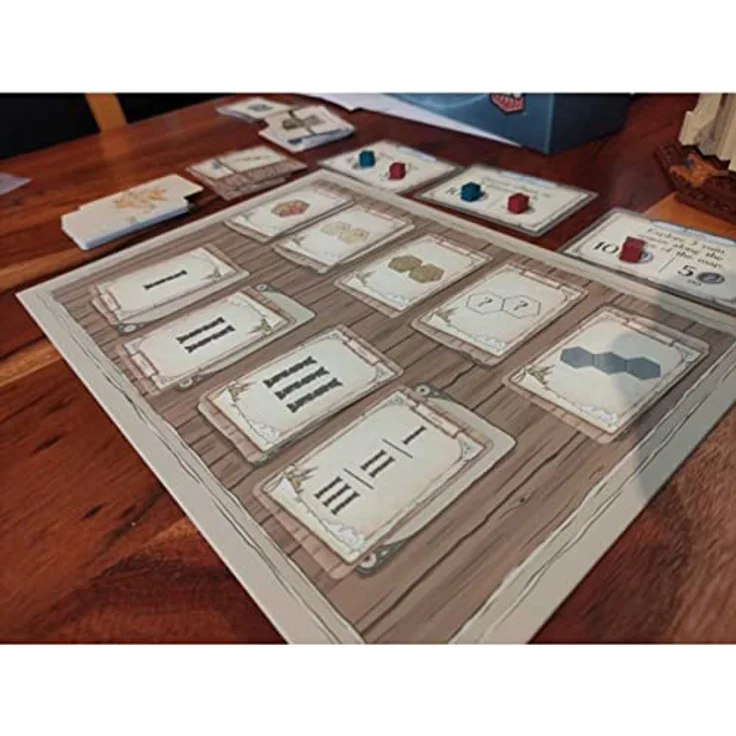 Skellig Games SKE48018 Die Gilde der Fahrenden Händler Erwachsenenspiele|Brettspiele, Mehrfarbig - Handelsnetzwerk Aufbau und zahlreiche Aufgaben im Solomodus – Bild 4