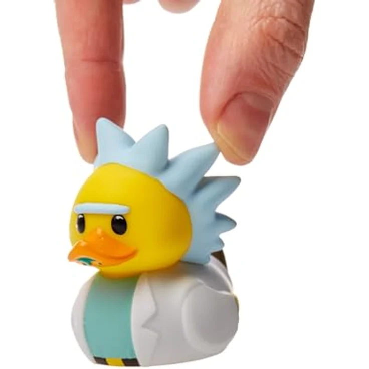 Numskull Rick and Morty Tubbz Mini PVC Figur Rick, 5 cm, Sammelfigur im Gummienten-Design – Bild 1