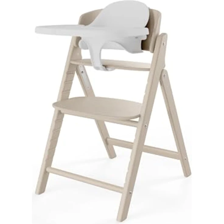Cybex Click & Fold 4-in-1 Hochstuhl, Buchenholz, inkl. Bouncer, Babyset und Tablet, All Natural – Bild 6