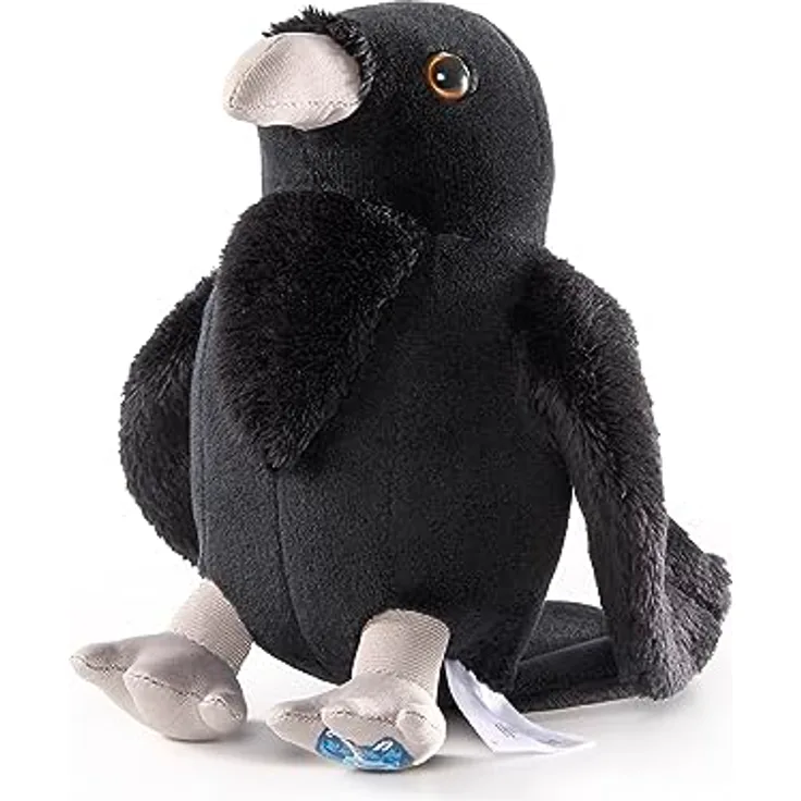 The Noble Collection Harry Potter Ravenclaw Raven Maskottchen Plüsch - Inspiriertes Design, Ideale Qualität