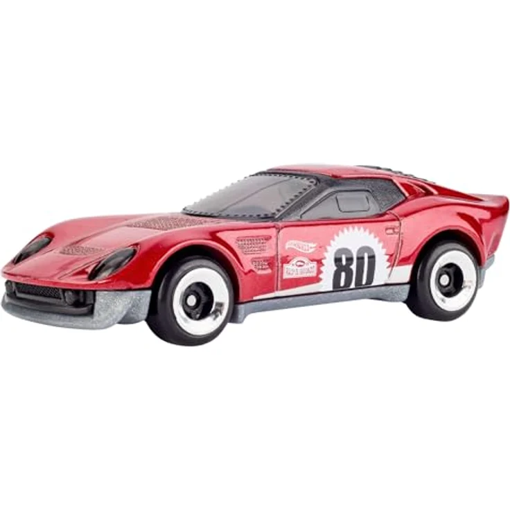 Hot Wheels 80th Anniversary 5-Pack, Spielzeugautos im Maßstab 1:64 mit Bone Shaker und Twin Mill, besondere Jubiläumsverpackung – Bild 6