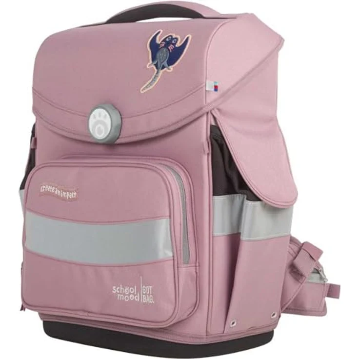 SCHOOL-MOOD® Timeless Schulrucksack, ergonomisch mit 23 Liter Volumen, Calamary (Ocean Collection) – Bild 3