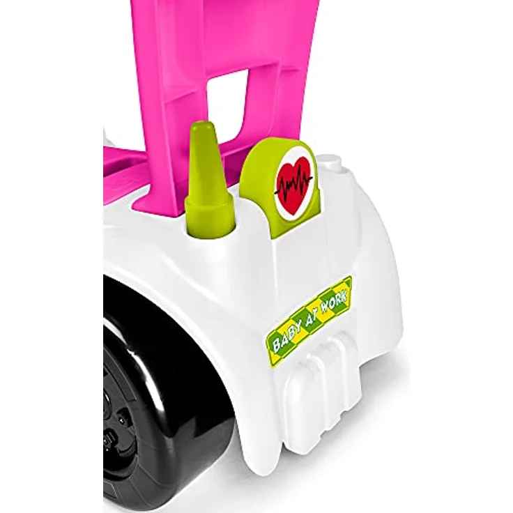 FEBER Motofeber Blocks Ambulance 2 Jahr(e) 4 Rad/Räder Pink Weiß – Bild 5