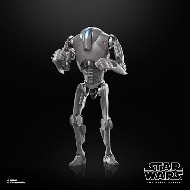 Star Wars The Black Series Super-Kampfdroide, Action-Figur 15 cm, Angriff der Klonkrieger mit Premium-Design und beweglichen Gelenken – Bild 4